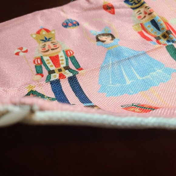 Pink Nutcracker Pillow Cover Decorative Case Accent Xmas Holiday Christmas Decor - Picture 4 of 10